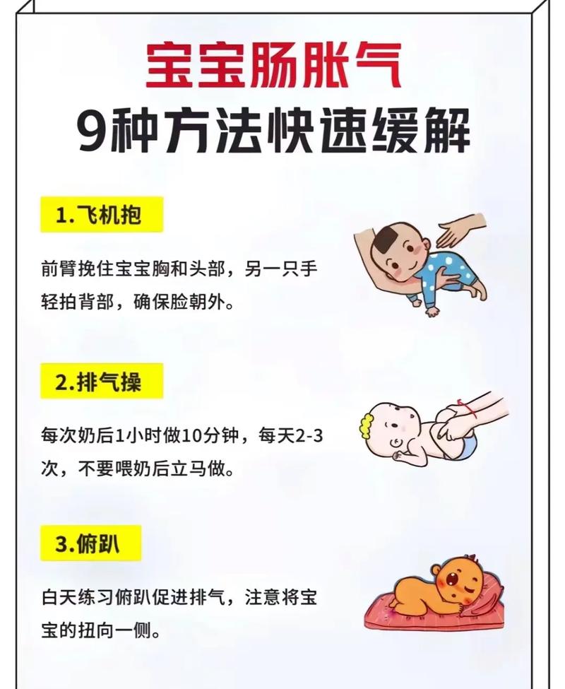 一个月宝宝肚子胀气怎么办
