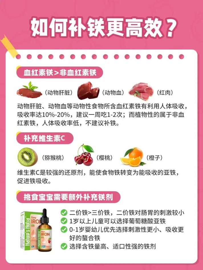 七个月宝宝缺铁怎么补