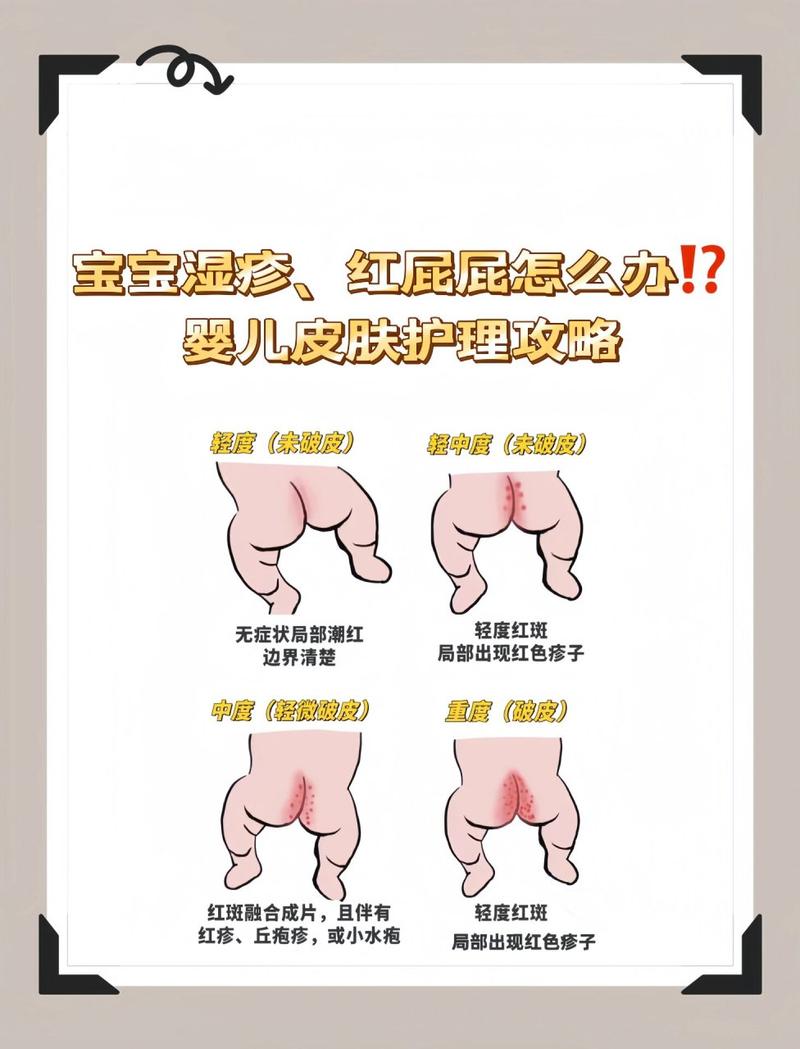 宝宝屁股上的湿疹怎么办